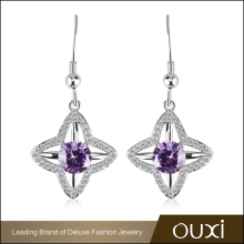 OUXI New Jewelry Design Fashion Sterling Silver Stud Earrings