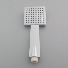 Propeller driven handheld shower head nosame beads