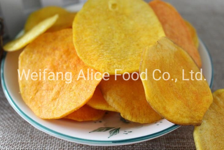 Factory Directly Sale Low Calories Healthy Vegetable Snacks Vf Sweet Potato Slice