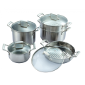 Precision casting pot set