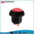 IP68 Waterproof Hot Selling Mini Push Button Switch with Wires