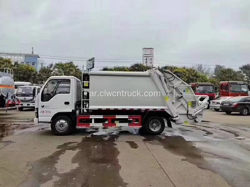 العلامة التجارية الجديدة ايسوزو 6CBM المطحنة شاحنة القمامة