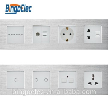 EU standard modular design switch and socket