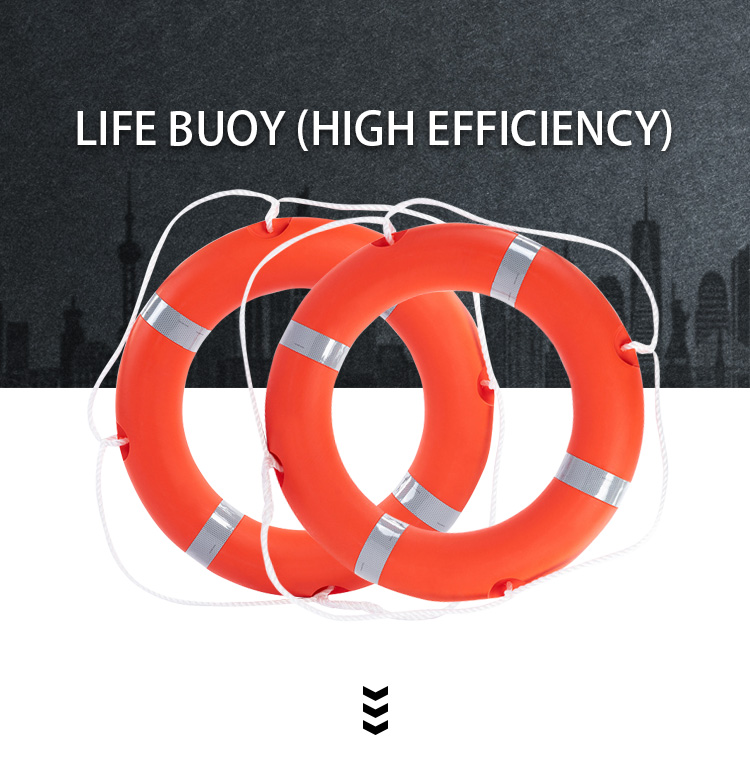 71CM High Quality Swimming Pool Saving Equipment Orange Safety Foam Lifebuoy