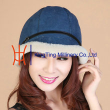 Russian winter fur hat for women