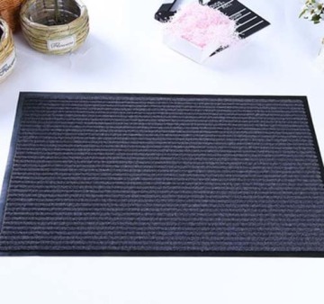 Professional pvc backed double ribbed mat