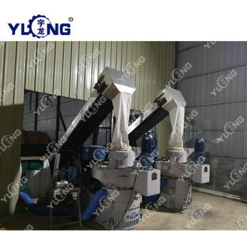 Corn straw pellet production plant line