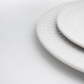 Crockery White Expossed Ceramic Condyct Sets Strewa stołowa