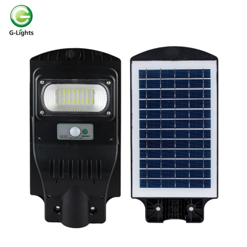 60W 120W 180W 240W 300W Farola LED solar todo en uno