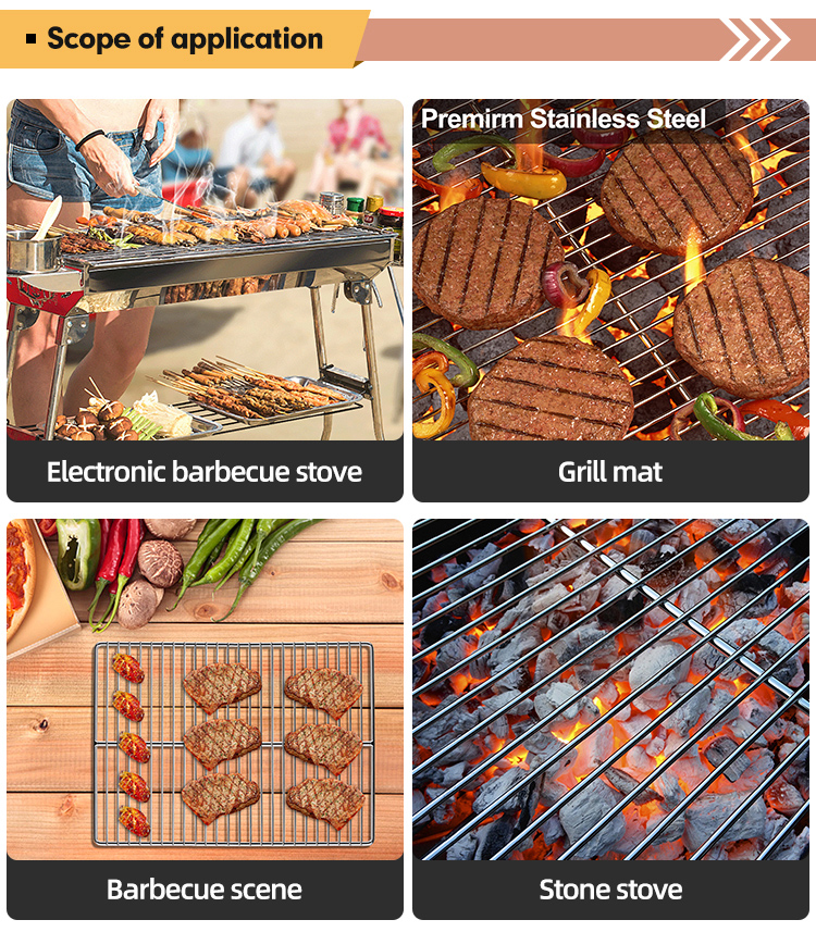 Barbecue stainless steel Net