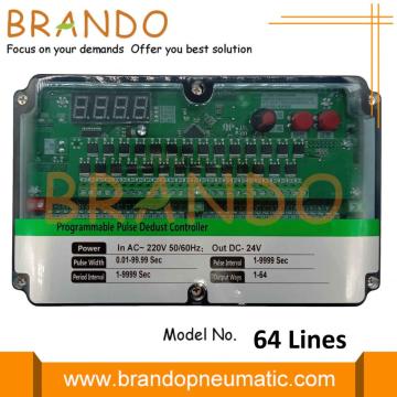 64 Lines Dust Collector Pulse Valve Seuqential Controller