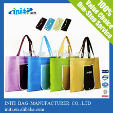 Eco Reusable Colorful Foldable Non Woven Shopping Bag