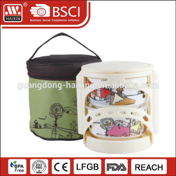China Trade Assurance suppierplastic lunch box usb warmer food electric heated hot lunch box food usb heating lunch box