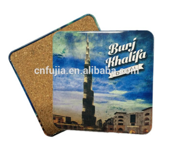 Customized tin cup mat,metal gift,metal plates