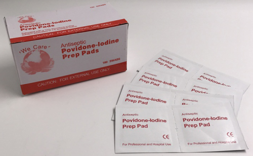 Medical Povidone iodine Prep Pad