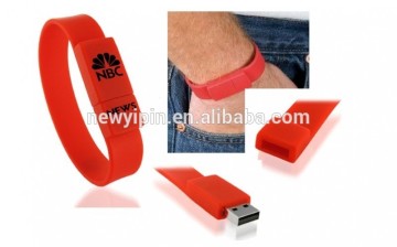 Silicon Wristband Usb Flash Drive, USB Bracelet