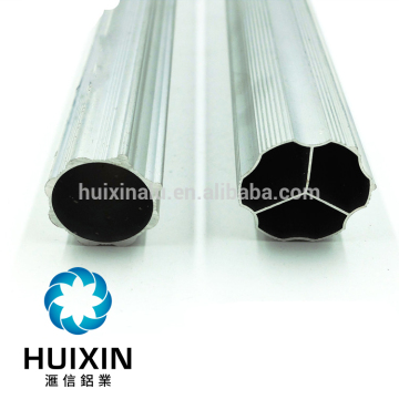 aluminum extruded profile aluminum pipe rail tube
