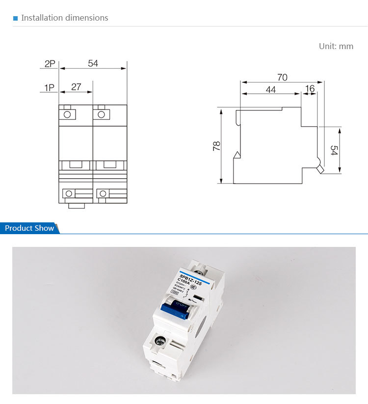 SAIP/SAIPWELL Low Price 1-4P Circuit Breaker Manufacturers