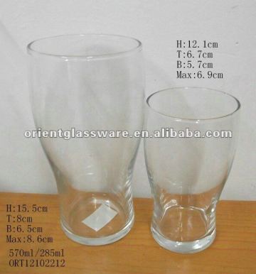 550ml 280ml beer glass high quality pint glass cup