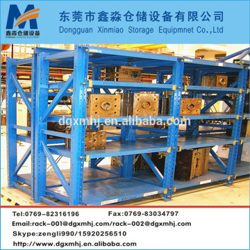 Heavy duty rack for die storage rack