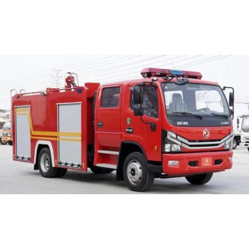 6 wheels mul-tifunction water foam fire truck