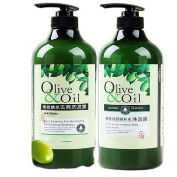 Natural hair growth Olive oil hair cleanser shampoo