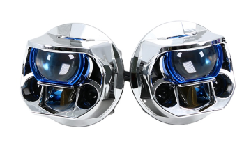 Dual Light Source Dual Reflectors Laser Head Light