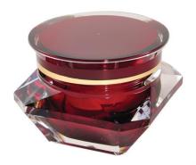 Diamond Cosmetic Packaging Acrylic Jar