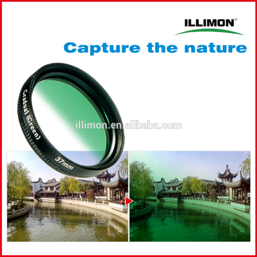 ILLIMON 37mm high quality red yellow green Graduated Colour Filter