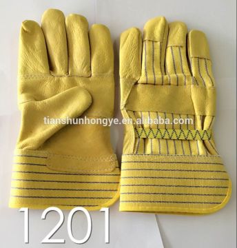 Grain Leather Safety Gloves