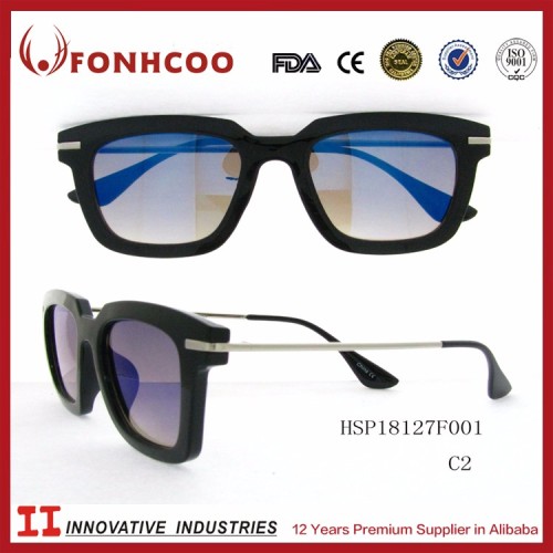 FONHCOO Wenzhou Manufacture New Fashion Recycled Plastic Colored Cheap Sunglasses No Brand