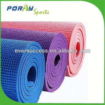 Various solid colour pvc yoga mats