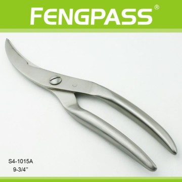 S4-1015 Germany S/S chicken bone scissors stainless steel kitchen scissors
