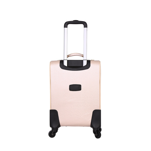 Customized 20'',24'',28'' PU leather trolley luggage