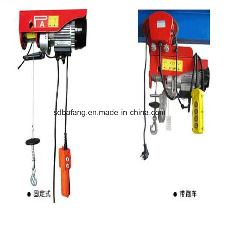 Electric Wire Rope Crane Lifting Hoist Equipment