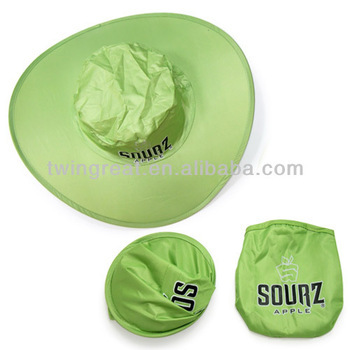 foldable hat in pouch