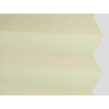 Anti-UV white pleated shade blind fabric