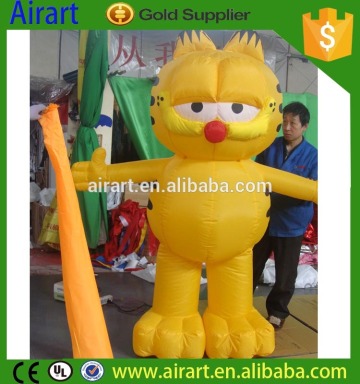 Inflatable cartoon character garfield