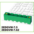 Borniers enfichables 3 voies de carte PCB de connecteur de pas de 7,62 mm