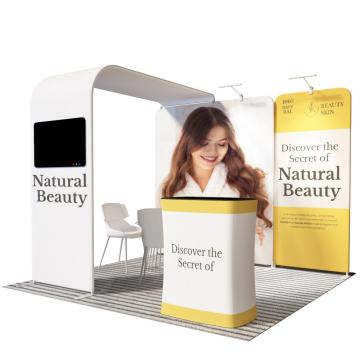 aluminum trade show booth exhibit display custom