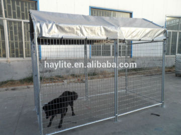 Welded Mesh Dog Kennels With Shelter