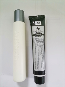 Quick coloring hair dye