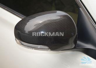 Ultraviolet Protected Carbon Fiber Rear View Mirror Covers