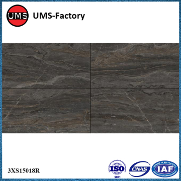 Inkjet patterned printed fireplace tiles