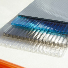 Hollow PC Sheet Polycarbonate Twinwall Greenhouse Roofing Sheets