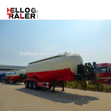 60ton powder material transport tanker trailer cement tanker trailer