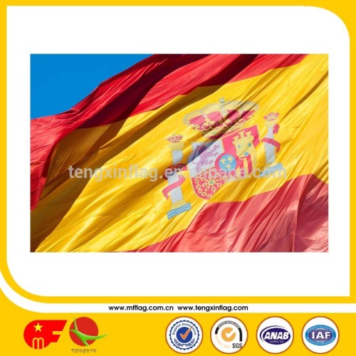 durable fashion spanish flag with good quality