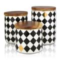 Rhombus Lattice Stey Soy Wax Aroma Velas A granel