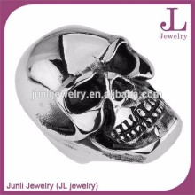 Black Silver Punk Biker 316L Stainless Steel Skull Rings