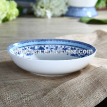 7.75 Inches Elegant New Bone China Deep Dish Dinner Plates